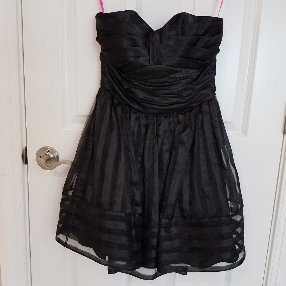 Betsey Johnson A-line cocktail dress strapless